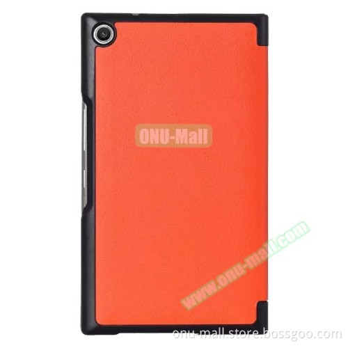 Fast Delivery Wholesale Price 3 Folding Flip Leather Cover Case for Asus ZenPad 8 Z380KL